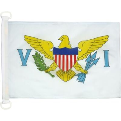 AZ FLAG Pavillon Iles Vierges des Etats-Unis 45x30 cm Anneaux Plastique Usage extérieur et nautique Pavillon nautique américain U S Virgin Islands avec anneaux en plastique polyester maille - Publicité AZ FLAG Pavillon Iles Vierges des Etats-Unis 45x30 cm Anneaux Plastique Usage extérieur et nautique Pavillon nautique américain U S Virgin Islands avec anneaux en plastique polyester maille - Publicité