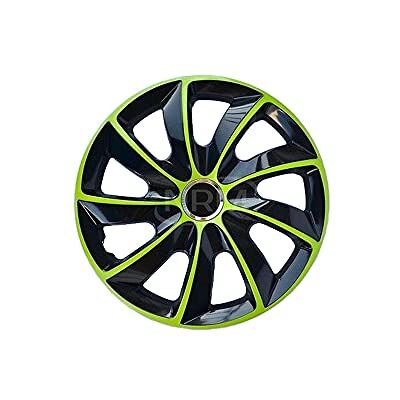 NRM 4x Enjoliveurs de roue noir vert 14" STIG de Enjoliveurs de roue 14 pouces, Jeu de 4 enjoliveurs - Publicité NRM 4x Enjoliveurs de roue noir vert 14" STIG de Enjoliveurs de roue 14 pouces, Jeu de 4 enjoliveurs - Publicité