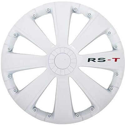 AUTO-STYLE Jeu d'enjoliveurs RS-T 16-inch blanc - Publicité AUTO-STYLE Jeu d'enjoliveurs RS-T 16-inch blanc - Publicité