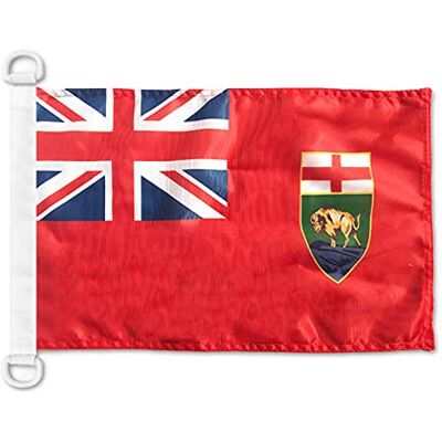 AZ FLAG Pavillon Manitoba 45x30 cm Maille Bloquée Anneaux Plastique Usage extérieur et nautique Pavillon nautique canadien résistant aux intempéries avec coutures doubles et bords renforcés - Publicité AZ FLAG Pavillon Manitoba 45x30 cm Maille Bloquée Anneaux Plastique Usage extérieur et nautique Pavillon nautique canadien résistant aux intempéries avec coutures doubles et bords renforcés - Publicité