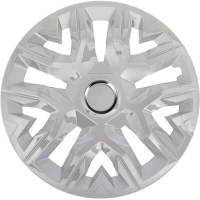 NRM Perfecto Silver Enjoliveurs 16 pouces pour jantes en acier Lot de 4 enjoliveurs argentés 16 pouces - Publicité NRM Perfecto Silver Enjoliveurs 16 pouces pour jantes en acier Lot de 4 enjoliveurs argentés 16 pouces - Publicité
