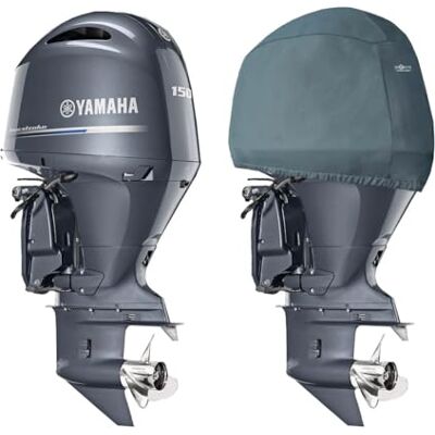 Oceansouth Housses de Moteur Hors-Bord Yamaha Half Cowling ((F150D-F200F 4CYL 2,8 L (de 2015 à 2024))) - Publicité Oceansouth Housses de Moteur Hors-Bord Yamaha Half Cowling ((F150D-F200F 4CYL 2,8 L (de 2015 à 2024))) - Publicité