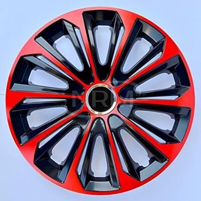 NRM 4× Radkappen STRONG extra 14″ rot - Publicité NRM 4× Radkappen STRONG extra 14″ rot - Publicité