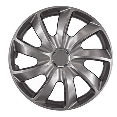 NRM Enjoliveurs Universels STIG Graphite 15", Set 4 pièces - Publicité NRM Enjoliveurs Universels STIG Graphite 15", Set 4 pièces - Publicité