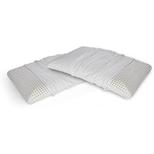 Dmora Talamo Italia Talamo Italia Lot de 2 oreillers pour lit, 100% Made in Italy, Oreiller "savon" amovible en mousse à mémoire de forme perforée, Hypoallergénique et respirant, Respirant, 70x40xh12 cm - Publicité Dmora Talamo Italia Talamo Italia Lot de 2 oreillers pour lit, 100% Made in Italy, Oreiller "savon" amovible en mousse à mémoire de forme perforée, Hypoallergénique et respirant, Respirant, 70x40xh12 cm - Publicité