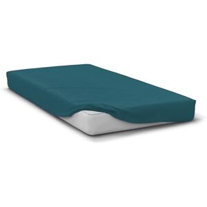 HOME LINGE PASSION Drap Housse 140x190 cm Bleu Canard Bonnet 30 cm– Repassage Ultra Facile – - Publicité HOME LINGE PASSION Drap Housse 140x190 cm Bleu Canard Bonnet 30 cm– Repassage Ultra Facile – - Publicité