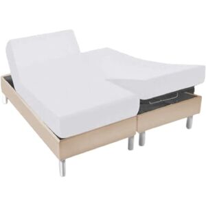 Alpes Blanc Protège Matelas Molleton Coton 200g/m² Imperméable 2x70x190 Drap Housse - Publicité Alpes Blanc Protège Matelas Molleton Coton 200g/m² Imperméable 2x70x190 Drap Housse - Publicité