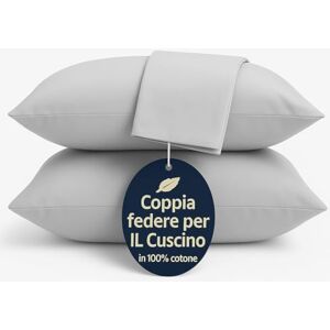 Ali Brothers Lot de 2 taies d'oreiller 50 x 80 cm 100 % coton doux et respirant Anti-plis, anti-acariens, lavables Naturel pour lit simple ou double - Publicité Ali Brothers Lot de 2 taies d'oreiller 50 x 80 cm 100 % coton doux et respirant Anti-plis, anti-acariens, lavables Naturel pour lit simple ou double - Publicité