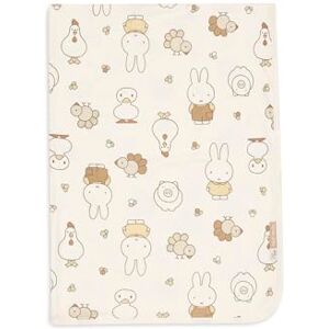 Jollein Couverture bébé en jersey Miffy Family Farm 75 x 100 cm 100% coton jersey couverture douillette pour berceau 1,0 TOG certifiée OEKO-TEX - Publicité Jollein Couverture bébé en jersey Miffy Family Farm 75 x 100 cm 100% coton jersey couverture douillette pour berceau 1,0 TOG certifiée OEKO-TEX - Publicité