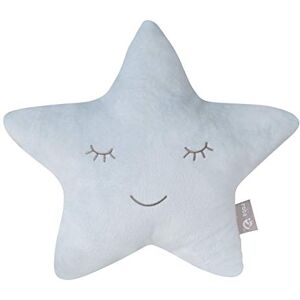 roba Coussin Décoratif pour Chambre d'Enfant en Forme d'Étoile Style 32 x 28 cm Oreiller Bébé en Peluche Visage Souriant Brodé Bleu Clair - Publicité roba Coussin Décoratif pour Chambre d'Enfant en Forme d'Étoile Style 32 x 28 cm Oreiller Bébé en Peluche Visage Souriant Brodé Bleu Clair - Publicité