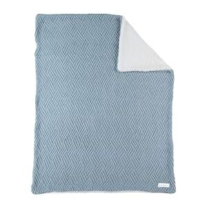 Noukie's Couverture Plaid Bleu pour Bébé en Tricot sherpa 75x100 CM -100% Coton Bio, Douce, chaude, confort Idée Cadeau Pour siège auto, Poussette, Berceau, Canapé, Lit, Parc - Publicité Noukie's Couverture Plaid Bleu pour Bébé en Tricot sherpa 75x100 CM -100% Coton Bio, Douce, chaude, confort Idée Cadeau Pour siège auto, Poussette, Berceau, Canapé, Lit, Parc - Publicité