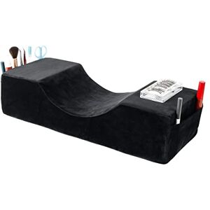 Toymay Oreiller Confortable pour Extensions de Cils, Oreiller Cervical en Mousse à mémoire de Forme pour Un Meilleur Sommeil, Coussin de greffe de Cils avec Housse en Velours Noir Amovible - Publicité Toymay Oreiller Confortable pour Extensions de Cils, Oreiller Cervical en Mousse à mémoire de Forme pour Un Meilleur Sommeil, Coussin de greffe de Cils avec Housse en Velours Noir Amovible - Publicité