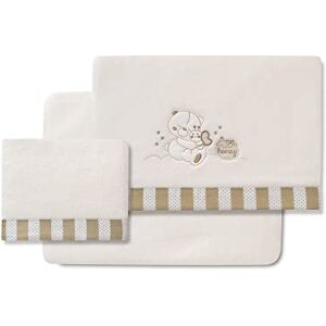 Interbaby Drap de lit Coralina Honey Bear beige - Publicité