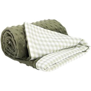 Medi Partners Couverture Bebe Couvertures de Bébé Plaid Enfant Nouveau-né 100% Coton pour Cadeau Naissance 75x100cm Multifonctionnel Bilatéral pour Landaus (Grille avec Olive Minky) - Publicité Medi Partners Couverture Bebe Couvertures de Bébé Plaid Enfant Nouveau-né 100% Coton pour Cadeau Naissance 75x100cm Multifonctionnel Bilatéral pour Landaus (Grille avec Olive Minky) - Publicité