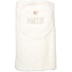 AltoBuy Plaid Coussin 2-en-1 "Amour en Sherpa Coloris Crème - Publicité AltoBuy Plaid Coussin 2-en-1 "Amour en Sherpa Coloris Crème - Publicité