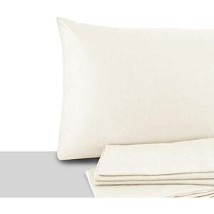 Giovanni Dolcinotti Lot de 2 taies d'oreiller pour lit Double et Simple, 40 x 60 cm, 100% Coton, fabriqué en Italie, Couleur Ivoire - Publicité Giovanni Dolcinotti Lot de 2 taies d'oreiller pour lit Double et Simple, 40 x 60 cm, 100% Coton, fabriqué en Italie, Couleur Ivoire - Publicité