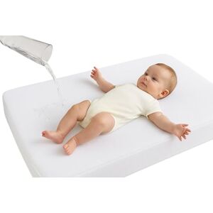 DUDU N GIRLIE Protège-matelas en coton éponge 100% imperméable pour berceau 50 x 100 cm - Publicité DUDU N GIRLIE Protège-matelas en coton éponge 100% imperméable pour berceau 50 x 100 cm - Publicité