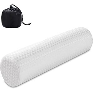Findigit Oreiller cylindrique en mousse à mémoire de forme pour soulager les douleurs cervicales et le sommeil, coussin de soutien du cou rond pour la tête, le dos, les jambes et le yoga, 47 x 12,7 cm - Publicité Findigit Oreiller cylindrique en mousse à mémoire de forme pour soulager les douleurs cervicales et le sommeil, coussin de soutien du cou rond pour la tête, le dos, les jambes et le yoga, 47 x 12,7 cm - Publicité