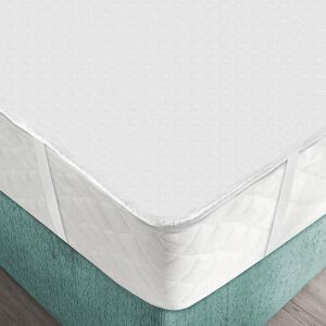 Alpes Blanc Protège Matelas Imperméable Molleton Coton 200g/m² 140x190 Plateau - Publicité Alpes Blanc Protège Matelas Imperméable Molleton Coton 200g/m² 140x190 Plateau - Publicité