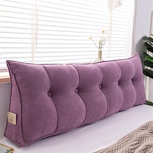 UIHECTA Coussin Lombaire à Dossier Haut Coussin De Dossier Coussin De TêTe De Lit Triangulaire Coussin De Lecture De Chambre Oreiller Compensé Coussin Lombaire Ergonomique,06,180 * 50 * 20cm - Publicité UIHECTA Coussin Lombaire à Dossier Haut Coussin De Dossier Coussin De TêTe De Lit Triangulaire Coussin De Lecture De Chambre Oreiller Compensé Coussin Lombaire Ergonomique,06,180 * 50 * 20cm - Publicité