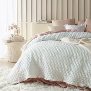 room99 Molly Élégant Dessus de lit 200 x 220 cm Couvre-lit 2 Personnes canape Moderne matelassage jeté de canapé, idéal comme Couvre-lit avec Volant Off White - Publicité room99 Molly Élégant Dessus de lit 200 x 220 cm Couvre-lit 2 Personnes canape Moderne matelassage jeté de canapé, idéal comme Couvre-lit avec Volant Off White - Publicité