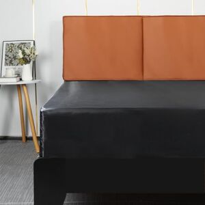 Lirex Drap Housse Satin 100x200cm, pour Matelas Jusqu'à 35 cm, Drap de lit en Satin de Soie Polyester Lisse Respirant, Noir - Publicité Lirex Drap Housse Satin 100x200cm, pour Matelas Jusqu'à 35 cm, Drap de lit en Satin de Soie Polyester Lisse Respirant, Noir - Publicité