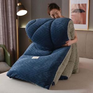 YWQJL Edredon Gonflant Duvet Couette Lourde Et Chaude Couverture Polaire Doux Et Confortable Couette en Tissu De Cachemire 220x240 Couverture Hiver Chaude(#7,220x240cm/5kg) - Publicité YWQJL Edredon Gonflant Duvet Couette Lourde Et Chaude Couverture Polaire Doux Et Confortable Couette en Tissu De Cachemire 220x240 Couverture Hiver Chaude(#7,220x240cm/5kg) - Publicité