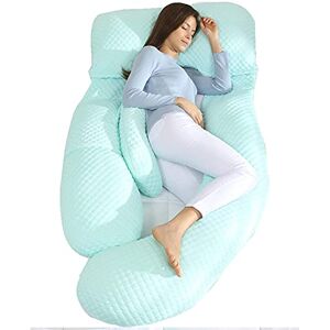 EIERFSKIOT Coussin de Grossesse Coussin de maternité Oreiller de maternité Complet en Forme de U pour Le Sommeil latéral et Le soulagement des maux de Dos, Oreiller de Grossesse pour Dormir avec Un - Publicité EIERFSKIOT Coussin de Grossesse Coussin de maternité Oreiller de maternité Complet en Forme de U pour Le Sommeil latéral et Le soulagement des maux de Dos, Oreiller de Grossesse pour Dormir avec Un - Publicité