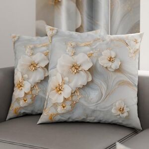 PETTI Artigiani Italiani Paire de taies d'oreiller 45 x 45 cm en Microfibre, Coussins d'ameublement, canapé, Salon, 2 Housses de Coussin, taie d'oreiller Florale 06 1, 100% fabriqué en Italie - Publicité PETTI Artigiani Italiani Paire de taies d'oreiller 45 x 45 cm en Microfibre, Coussins d'ameublement, canapé, Salon, 2 Housses de Coussin, taie d'oreiller Florale 06 1, 100% fabriqué en Italie - Publicité
