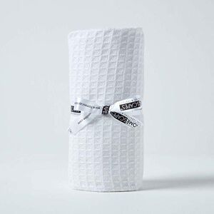 Couverture pour bébé en coton biologique à motif gaufré - Couverture, Coton bio, Blanc - Publicité Couverture pour bébé en coton biologique à motif gaufré - Couverture, Coton bio, Blanc - Publicité