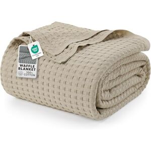 Utopia Bedding Couverture gaufrée en Coton 300 GSM (Kaki 228 x 213 cm), Couette Douce, légère et Respirante pour Toutes Les Saisons - Publicité Utopia Bedding Couverture gaufrée en Coton 300 GSM (Kaki 228 x 213 cm), Couette Douce, légère et Respirante pour Toutes Les Saisons - Publicité