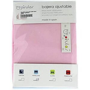 Pirulos 40100004 – Drap, Coton, 50 x 80 cm, couleur rose - Publicité Pirulos 40100004 – Drap, Coton, 50 x 80 cm, couleur rose - Publicité