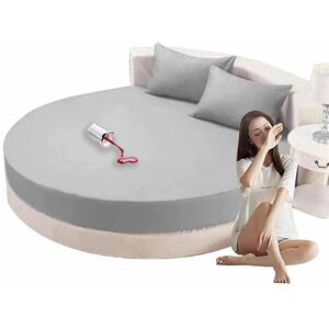 HLTQL Protege Matelas Drap-Housse Rond Protège Matelas Imperméable Housse Matelas Protection Matelas Doux Drap-Housse en Élastique Respirant(A,Diameter220cm) - Publicité HLTQL Protege Matelas Drap-Housse Rond Protège Matelas Imperméable Housse Matelas Protection Matelas Doux Drap-Housse en Élastique Respirant(A,Diameter220cm) - Publicité