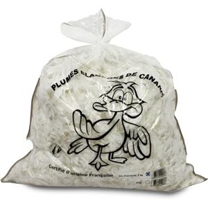 Linnea Rembourrage 85% Plumes de Canards 15% Duvet Sac 1 kg - Publicité Linnea Rembourrage 85% Plumes de Canards 15% Duvet Sac 1 kg - Publicité