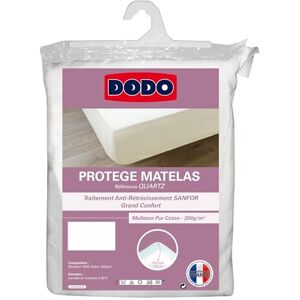 DODO Protège-Matelas Absorbant Molleton Coton 140x190 cm pour Lit 2 Personnes Drap Housse, Anti-Rétrécissement Double Face en 100% Coton Lavable en Machine à 95°C - Publicité DODO Protège-Matelas Absorbant Molleton Coton 140x190 cm pour Lit 2 Personnes Drap Housse, Anti-Rétrécissement Double Face en 100% Coton Lavable en Machine à 95°C - Publicité