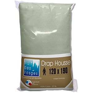 Drap housse Cotoval gris souris 120x190cm - Linge de lit - Publicité Drap housse Cotoval gris souris 120x190cm - Linge de lit - Publicité