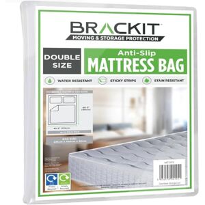 Brackit Housse de Matelas Double pour Le déménagement, Le Transport et Le Rangement – Autocollant – Imperméable – Facile à Installer – Housse et protège-Matelas pour Le déménagement, Le Transport et Le - Publicité Brackit Housse de Matelas Double pour Le déménagement, Le Transport et Le Rangement – Autocollant – Imperméable – Facile à Installer – Housse et protège-Matelas pour Le déménagement, Le Transport et Le - Publicité