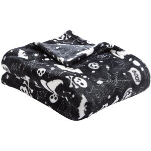 Couverture en Fleece Bedlam Boo - 120x150 cm - Publicité Couverture en Fleece Bedlam Boo - 120x150 cm - Publicité