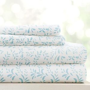 Ensemble de Draps King de Linen Market - Vignes Bleu Clair - Publicité Ensemble de Draps King de Linen Market - Vignes Bleu Clair - Publicité