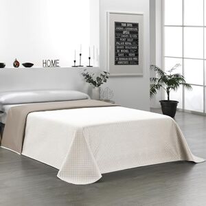 Martina Home Couvre-lit matelassé réversible en Cuir pour lit de 90 cm - Publicité Martina Home Couvre-lit matelassé réversible en Cuir pour lit de 90 cm - Publicité
