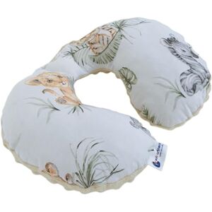 Medi Partners Coussin Voyage Enfant de Cou pour Bebe Repose Tete Voiture Oreiller Voyag 100% Coton/Minky Oreill Cale Nuque Tour du Voiture Avion Bébé (Safari avec Beige Minky) - Publicité Medi Partners Coussin Voyage Enfant de Cou pour Bebe Repose Tete Voiture Oreiller Voyag 100% Coton/Minky Oreill Cale Nuque Tour du Voiture Avion Bébé (Safari avec Beige Minky) - Publicité