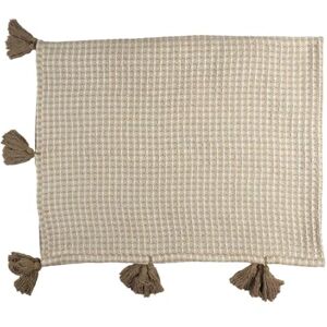 HOME DECO FACTORY TX0092, Plaid Nid d'abeille Beige et Taupe Textile d'Intérieur Doux et Élégant Jeté de Lit ou Couverture 125 x 150 cm Beige et Taupe - Publicité HOME DECO FACTORY TX0092, Plaid Nid d'abeille Beige et Taupe Textile d'Intérieur Doux et Élégant Jeté de Lit ou Couverture 125 x 150 cm Beige et Taupe - Publicité