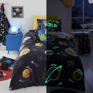 Bedlam Espace Extérieur Ensemble de Housse de Couette pour Enfants Lumineuse dans le Noir - Bedlam Outer Space Glow in the Dark Duvet Cover Bedding Set Black - Publicité Bedlam Espace Extérieur Ensemble de Housse de Couette pour Enfants Lumineuse dans le Noir - Bedlam Outer Space Glow in the Dark Duvet Cover Bedding Set Black - Publicité