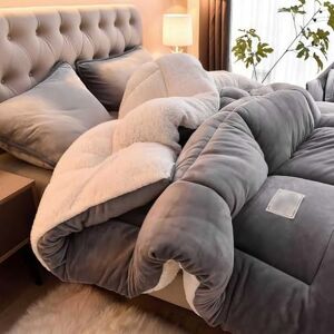YWQJL Edredon Gonflant Duvet Couverture Hiver Chaude Couette Laine Doux Et Confortable Couettes 2 Personnes Couverture Lestée Couette Epaisse Et Chaude(#2,200x230cm/5kg) - Publicité YWQJL Edredon Gonflant Duvet Couverture Hiver Chaude Couette Laine Doux Et Confortable Couettes 2 Personnes Couverture Lestée Couette Epaisse Et Chaude(#2,200x230cm/5kg) - Publicité