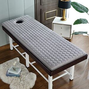 KKCD Gris,60x180cm,Matelas De Lit De Beauté De 3cm avec Tête Carrée Table De Massage Lit À Cils Surmatelas Mousse À Mémoire De Forme Drap De Lit De Spa Pliable avec Trou De Respiration - Publicité KKCD Gris,60x180cm,Matelas De Lit De Beauté De 3cm avec Tête Carrée Table De Massage Lit À Cils Surmatelas Mousse À Mémoire De Forme Drap De Lit De Spa Pliable avec Trou De Respiration - Publicité