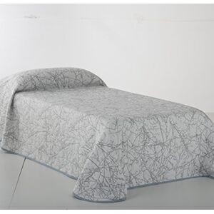 VIALMAN Couvre-lit boutis léger Sofia 18 pour lit Double de 150 cm, Taille Couvre-lit 250 x 270 cm, Couleur Grise - Publicité VIALMAN Couvre-lit boutis léger Sofia 18 pour lit Double de 150 cm, Taille Couvre-lit 250 x 270 cm, Couleur Grise - Publicité