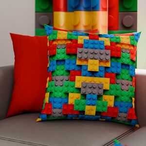PETTI Artigiani Italiani 2 Taies d’Oreiller 65x65 cm en Microfibre, Coussins Décoratifs Chambre, Salon, Lot de 2 Housses de Coussin, Taie Briques, 100% Made in Italy - Publicité PETTI Artigiani Italiani 2 Taies d’Oreiller 65x65 cm en Microfibre, Coussins Décoratifs Chambre, Salon, Lot de 2 Housses de Coussin, Taie Briques, 100% Made in Italy - Publicité