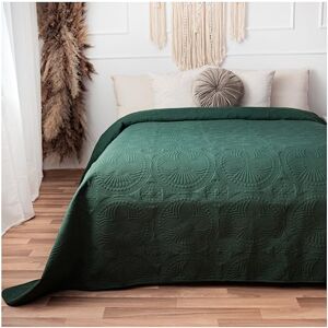 CalmyHOME Couvre-lit 220 x 240 cm, motif mandala, jeté de canapé, couverture de lit, couverture de jour, couverture de lit, taille XXL, matelassé, vert foncé - Publicité CalmyHOME Couvre-lit 220 x 240 cm, motif mandala, jeté de canapé, couverture de lit, couverture de jour, couverture de lit, taille XXL, matelassé, vert foncé - Publicité