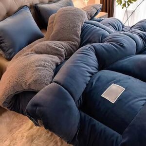 YWQJL Edredon Gonflant Duvet Couverture Hiver Chaude Couette Laine Doux Et Confortable Couettes 2 Personnes Couverture Lestée Couette Epaisse Et Chaude(#3,180x220cm/3.5kg) - Publicité YWQJL Edredon Gonflant Duvet Couverture Hiver Chaude Couette Laine Doux Et Confortable Couettes 2 Personnes Couverture Lestée Couette Epaisse Et Chaude(#3,180x220cm/3.5kg) - Publicité