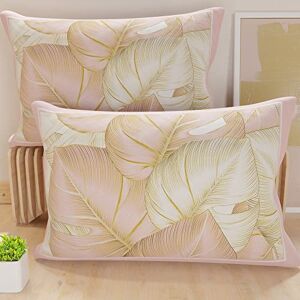 PETTI Artigiani Italiani 2 Taies d’Oreiller 70x40 cm en Microfibre, Coussins Décoratifs Chambre, Salon, Lot de 2 Housses de Coussin, Taie Tropical Poudre O, 100% Made in Italy - Publicité PETTI Artigiani Italiani 2 Taies d’Oreiller 70x40 cm en Microfibre, Coussins Décoratifs Chambre, Salon, Lot de 2 Housses de Coussin, Taie Tropical Poudre O, 100% Made in Italy - Publicité